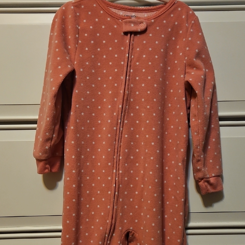 Carter's Pink Polka Dot Kids Pajama Set